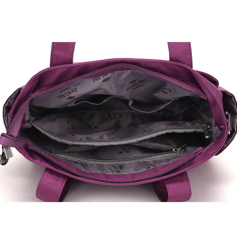 Women's large capacity functional practical shoulder bag