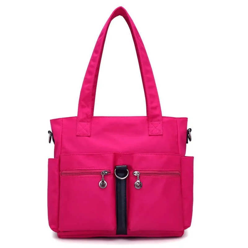 Women's large capacity functional practical shoulder bag